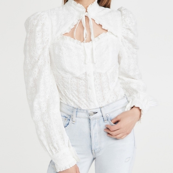 Sister Jane Best Wishes Embroidered Top size S NWT - Picture 1 of 9